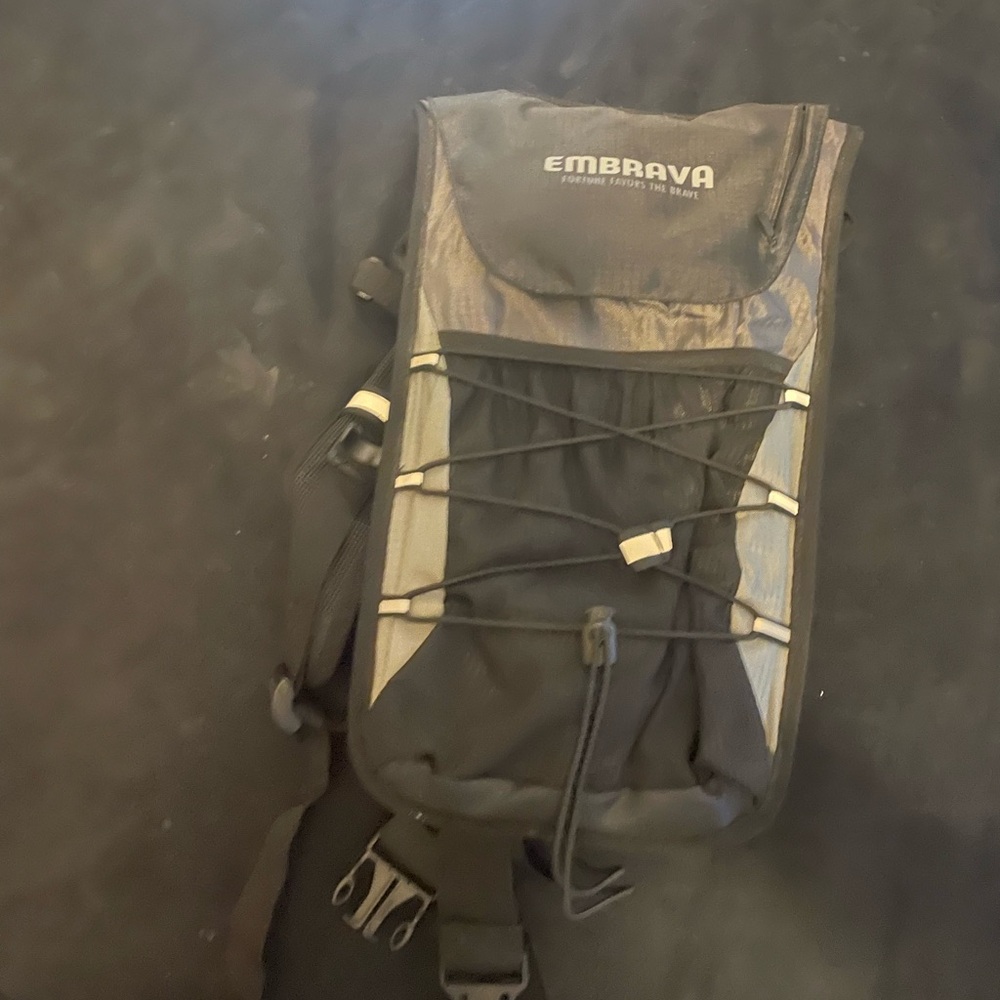 Black Backpack with Durable Material and Modern Design